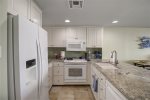Modern and nicely appointed galley kitchen. See the extended list on the Digital Notebook in the listing.